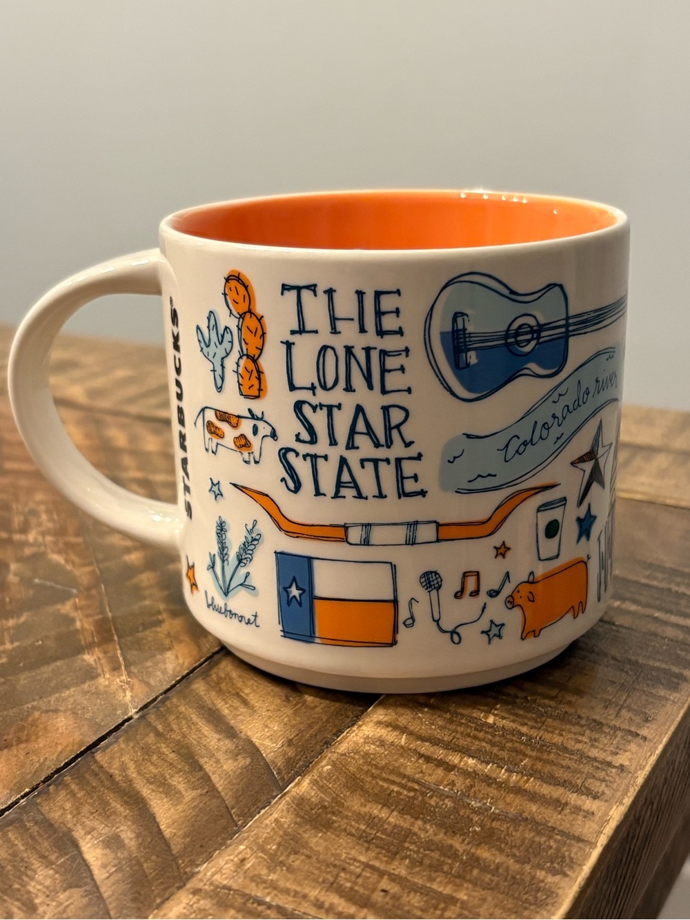 Starbucks Been There Series Texas 14oz Ceramic Mug